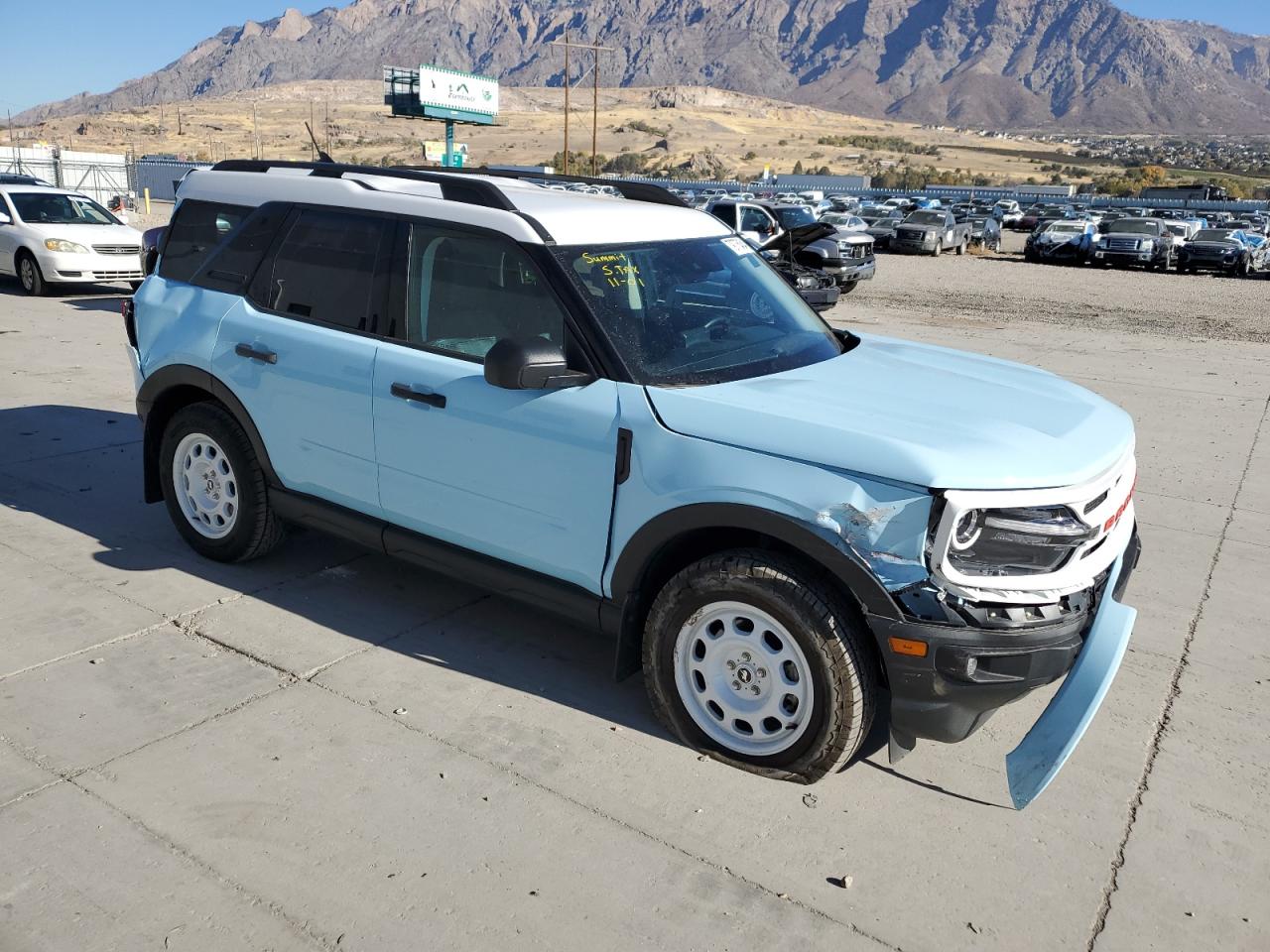 2023 FORD BRONCO SPORT HERITAGE VIN:3FMCR9G65PRD88351