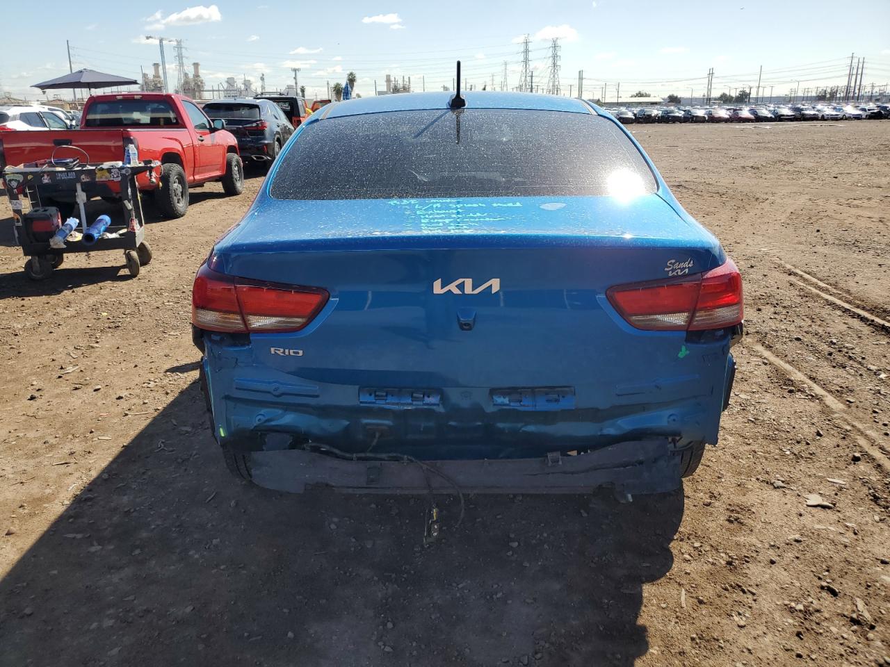 2023 KIA RIO LX VIN:3KPA24AD9PE584861