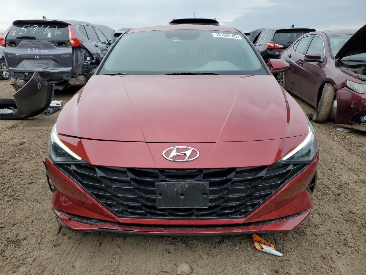 2023 HYUNDAI ELANTRA SEL VIN:KMHLM4AG1PU593452