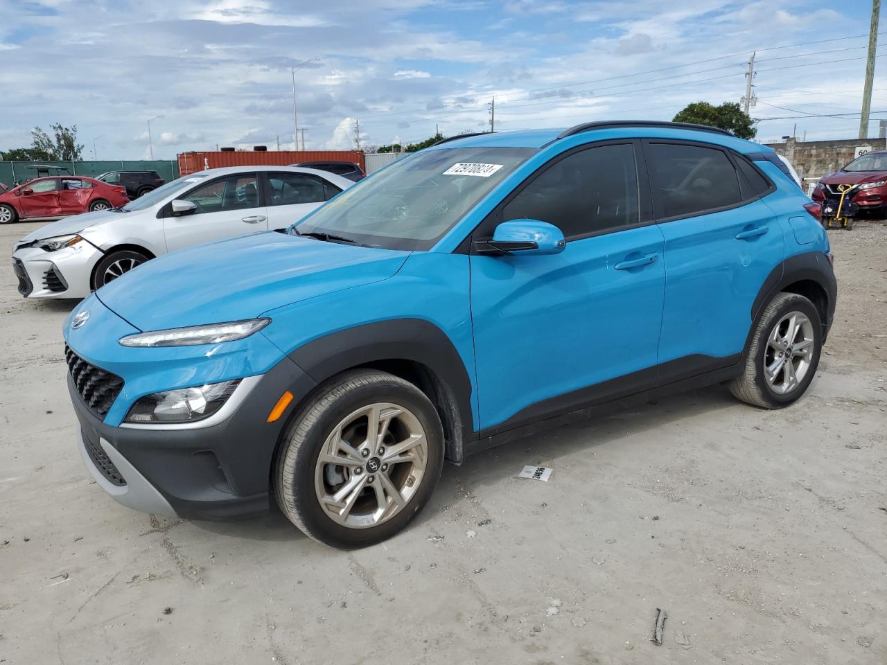 2022 HYUNDAI KONA SEL VIN:KM8K62AB7NU776060