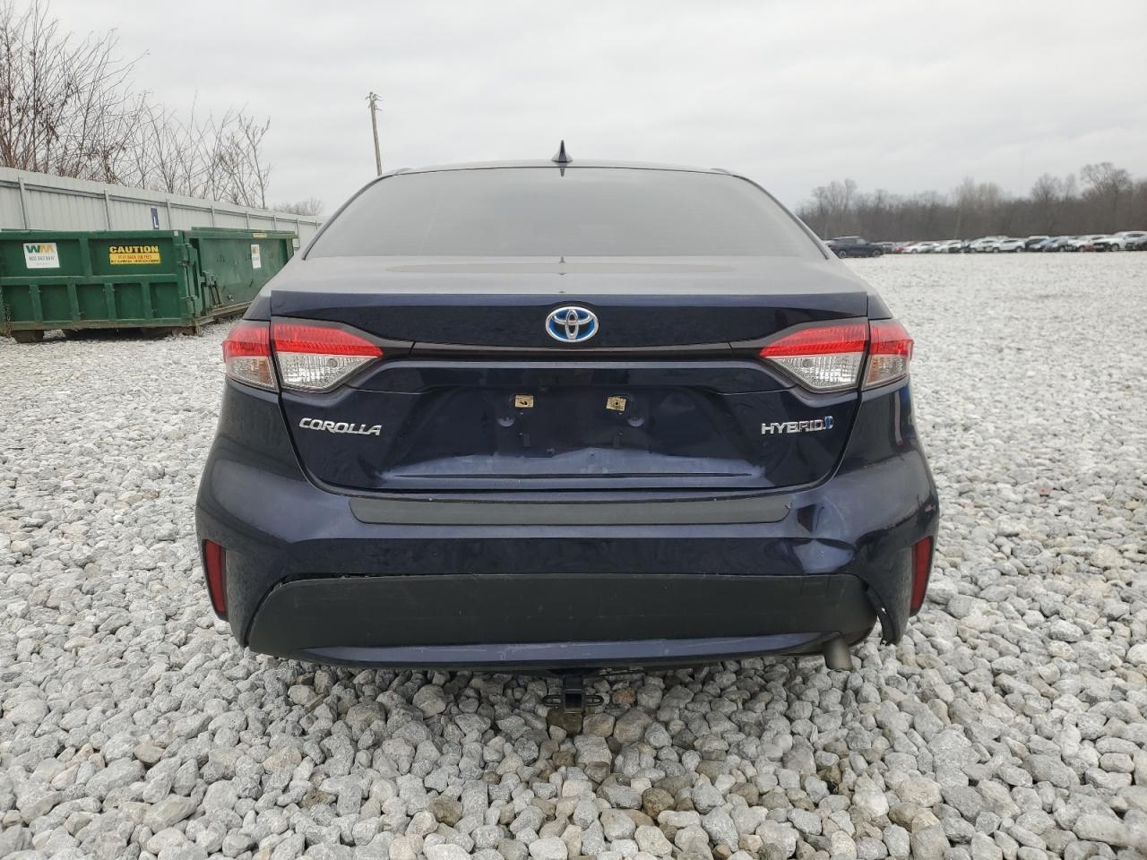 2022 TOYOTA COROLLA LE VIN:JTDEAMDE4NJ062180