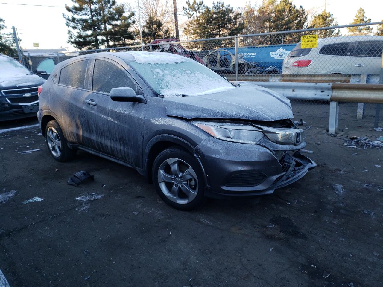 2022 HONDA HR-V LX VIN:3CZRU6H32NM750334