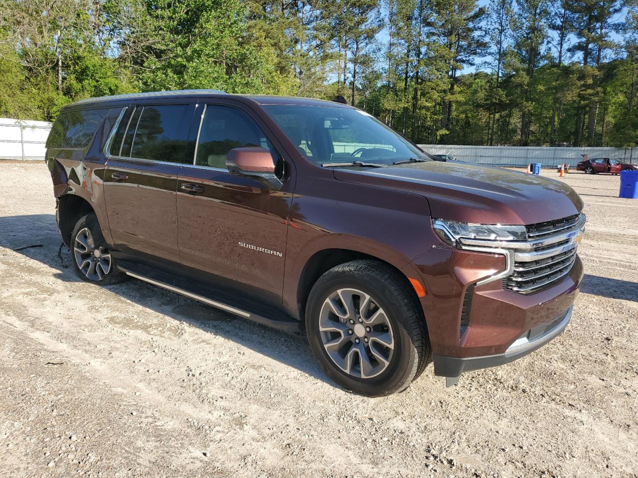 2022 CHEVROLET SUBURBAN K1500 LT VIN:1GNSKCKD3NR116646