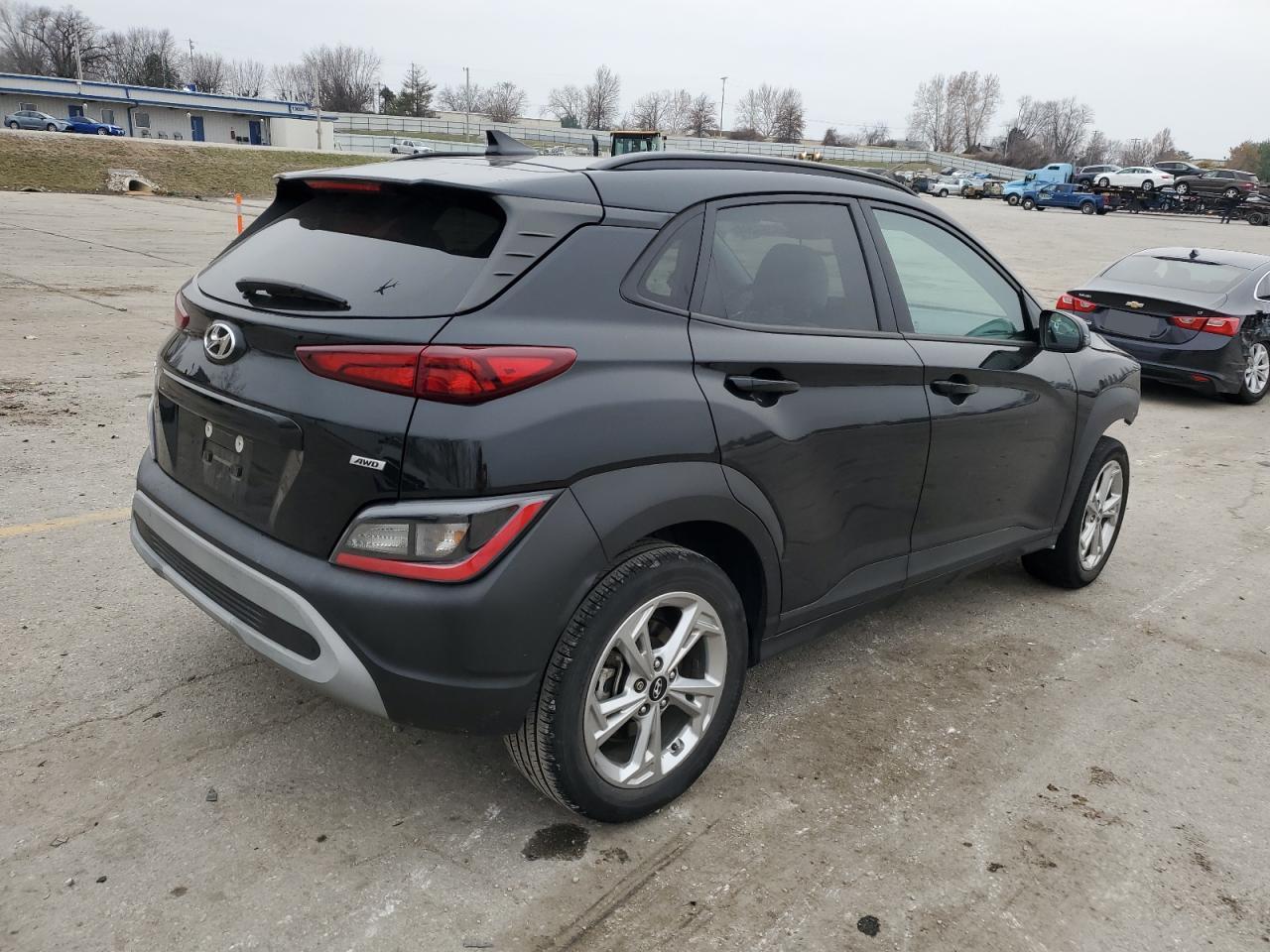 2022 HYUNDAI KONA SEL VIN:KM8K6CAB8NU786523
