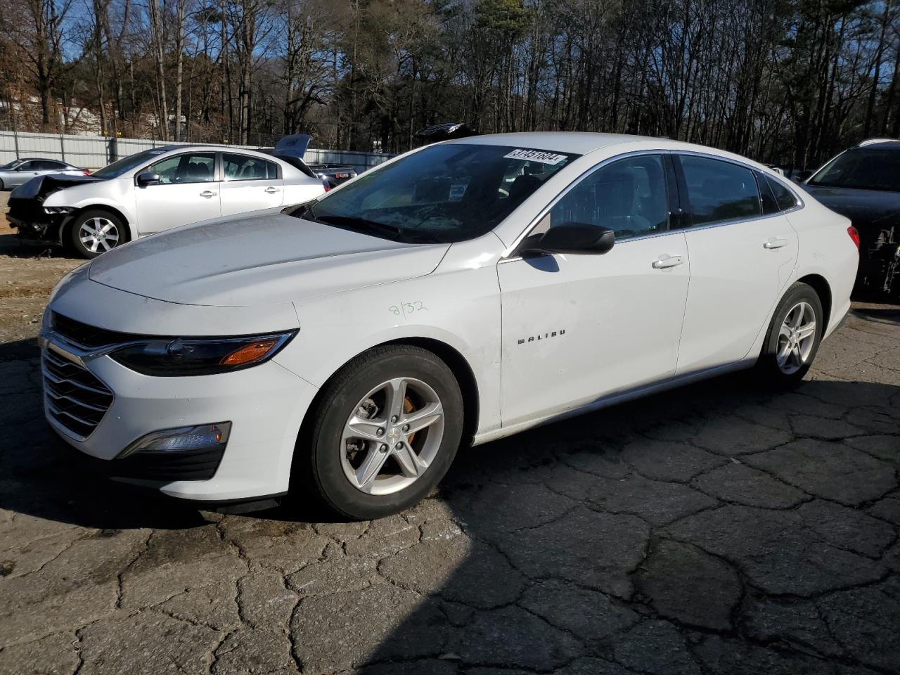 2022 CHEVROLET MALIBU LS VIN:1G1ZB5ST6NF166381