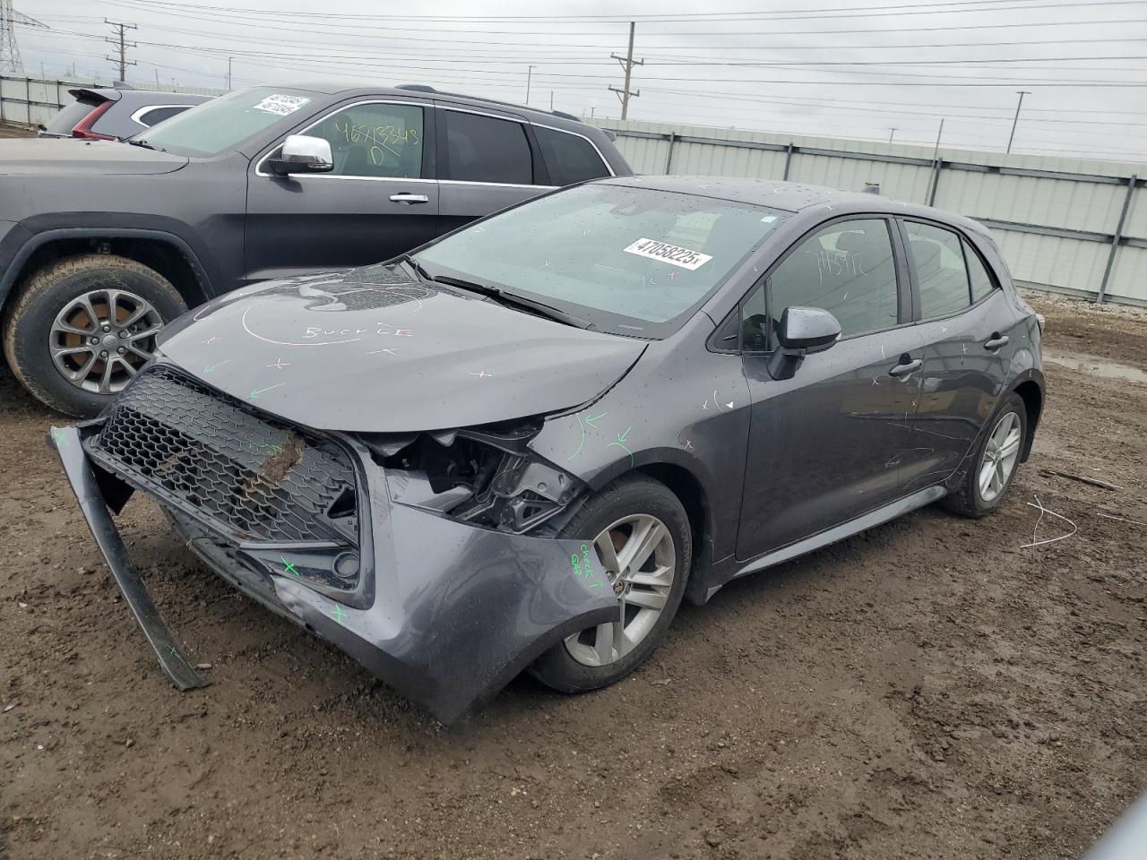 2022 TOYOTA COROLLA SE VIN:JTND4MBE7N3147732