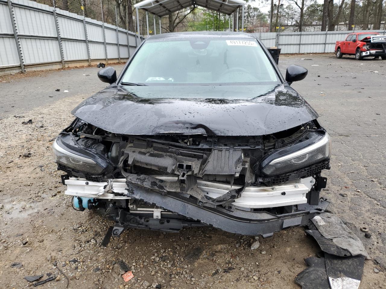 2022 HONDA CIVIC LX VIN:2HGFE2F23NH531522
