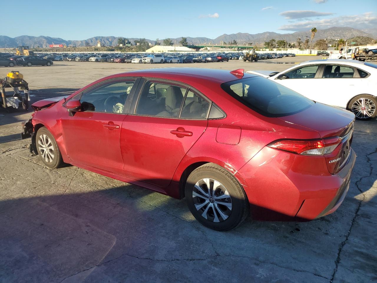 2022 TOYOTA COROLLA LE VIN:JTDEAMDEXNJ041818