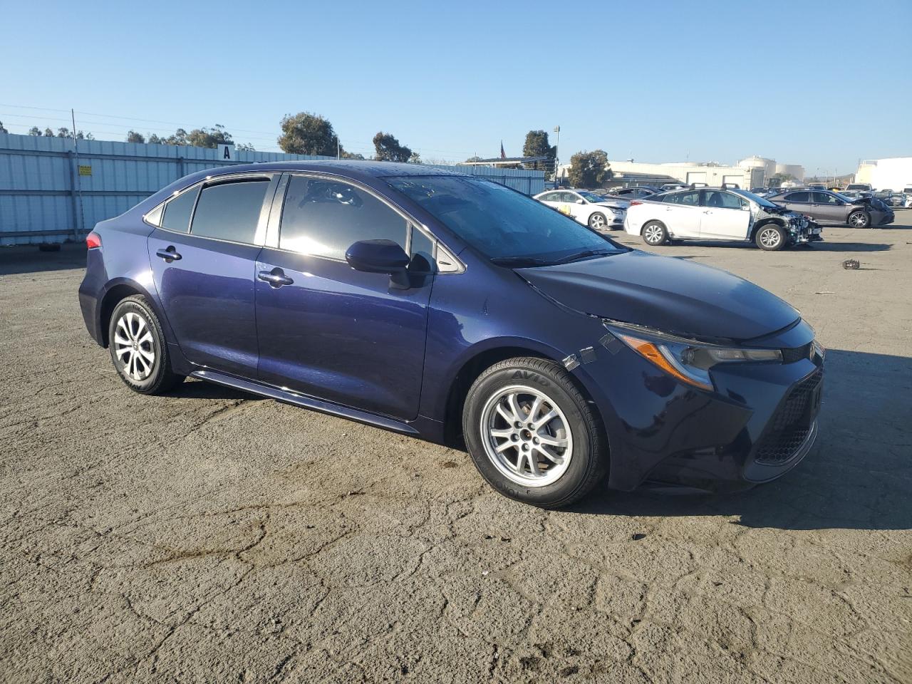 2022 TOYOTA COROLLA LE VIN:JTDEAMDE6NJ058180