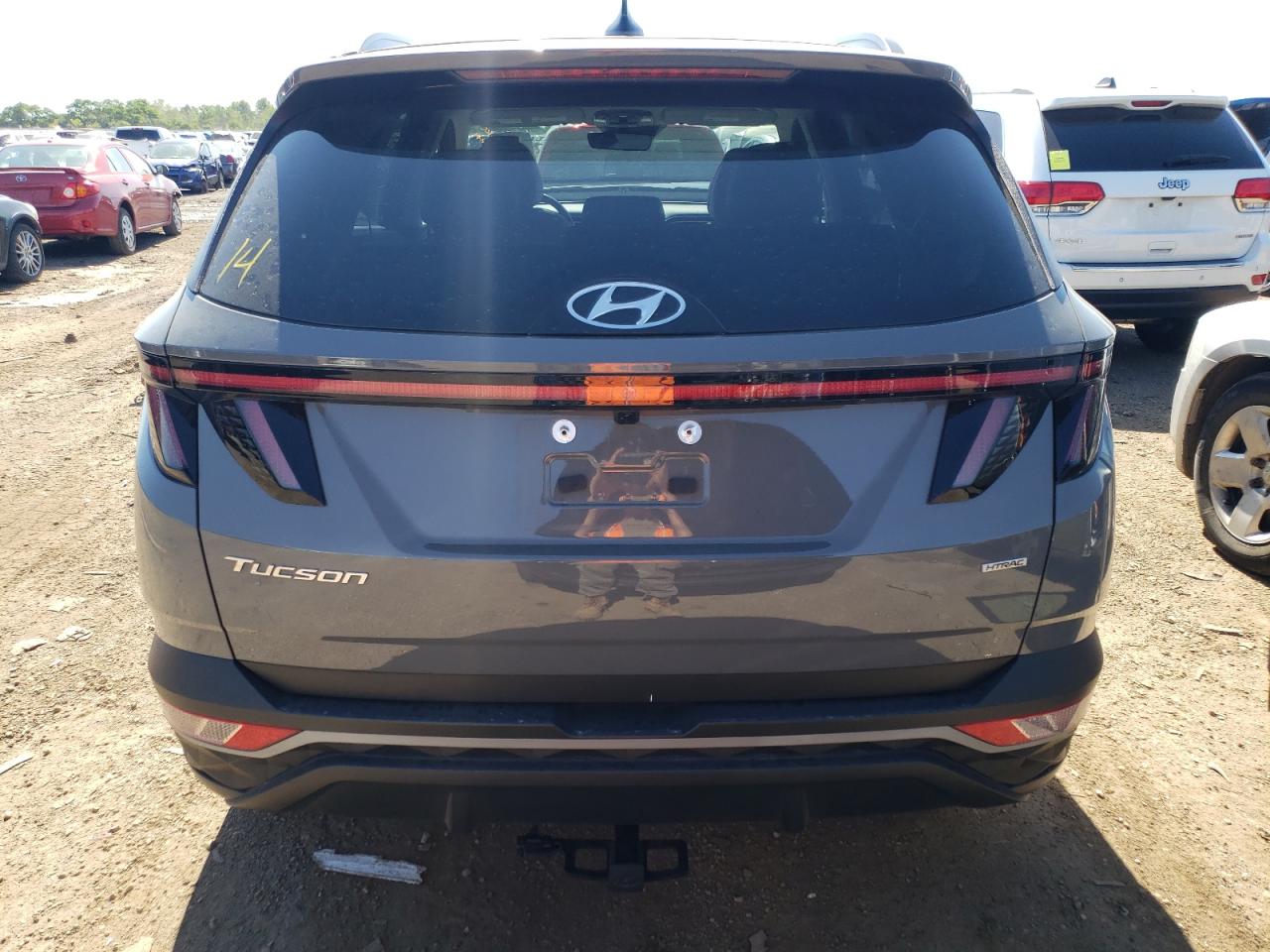 2024 HYUNDAI TUCSON SEL VIN:5NMJFCDE2RH348521