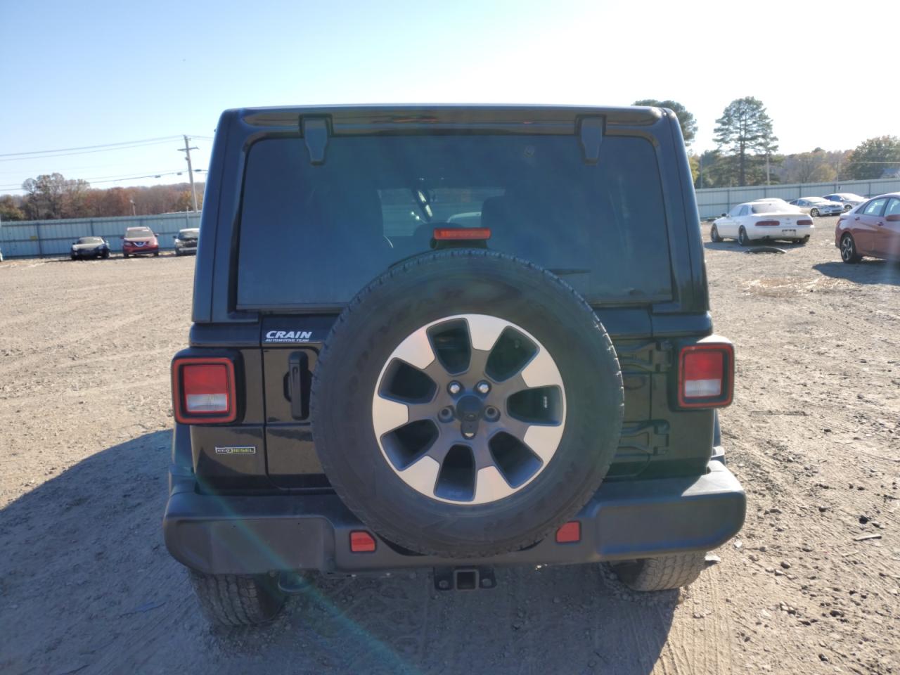 2022 JEEP WRANGLER UNLIMITED SAHARA VIN:1C4HJXEM6NW254949