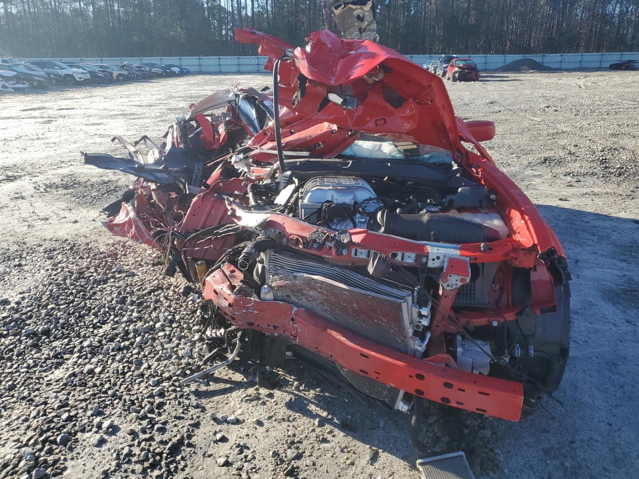 2022 DODGE CHARGER SRT HELLCAT VIN:2C3CDXL91NH210568