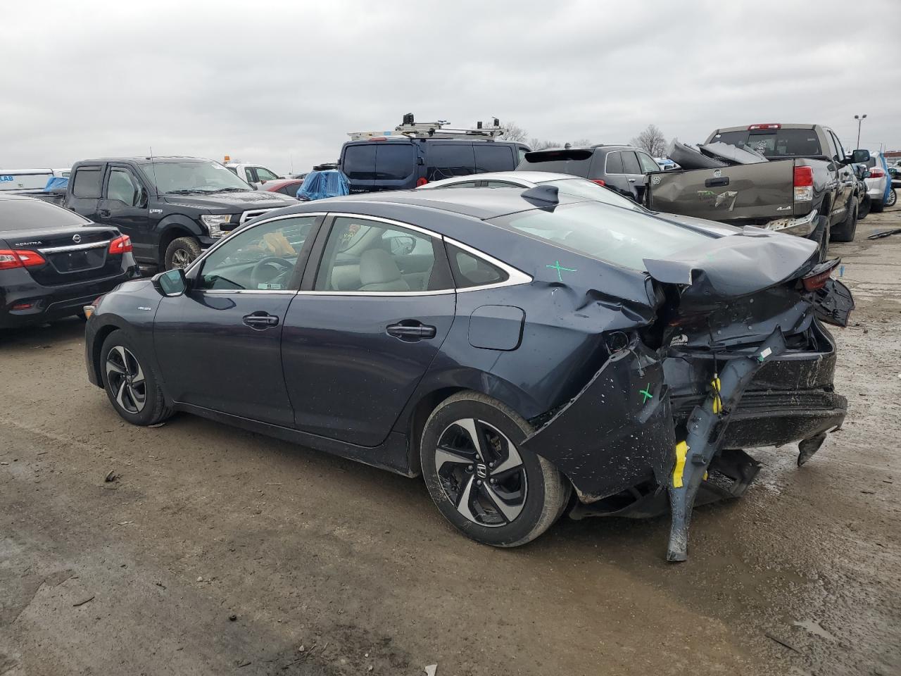 2022 HONDA INSIGHT EX VIN:19XZE4F51NE009291