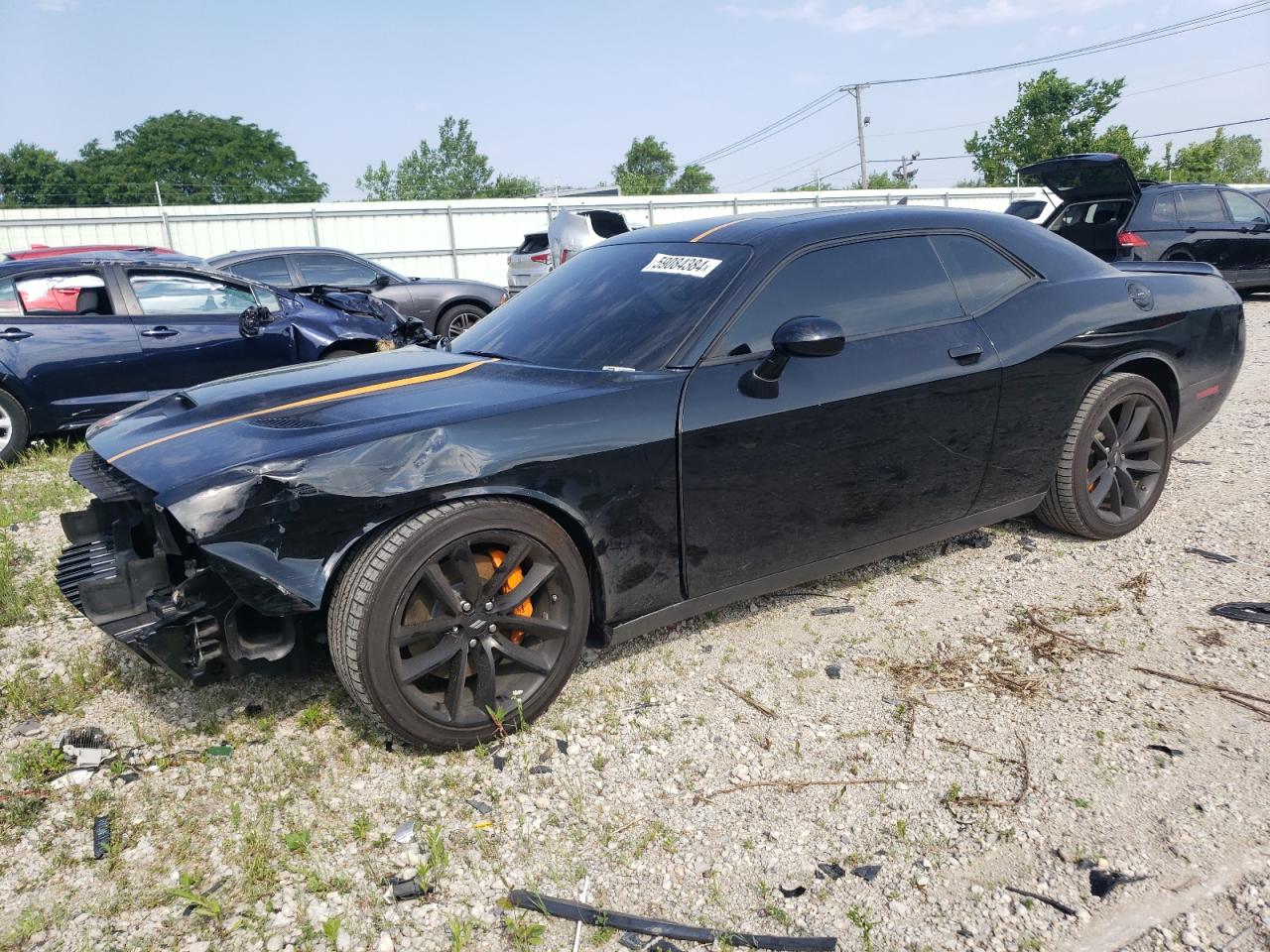 2022 DODGE CHALLENGER GT VIN:2C3CDZJG3NH207393