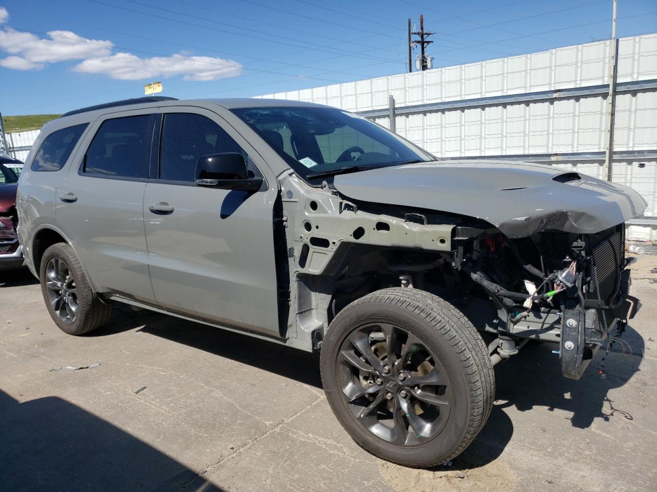 2022 DODGE DURANGO GT VIN:1C4RDJDG4NC206775