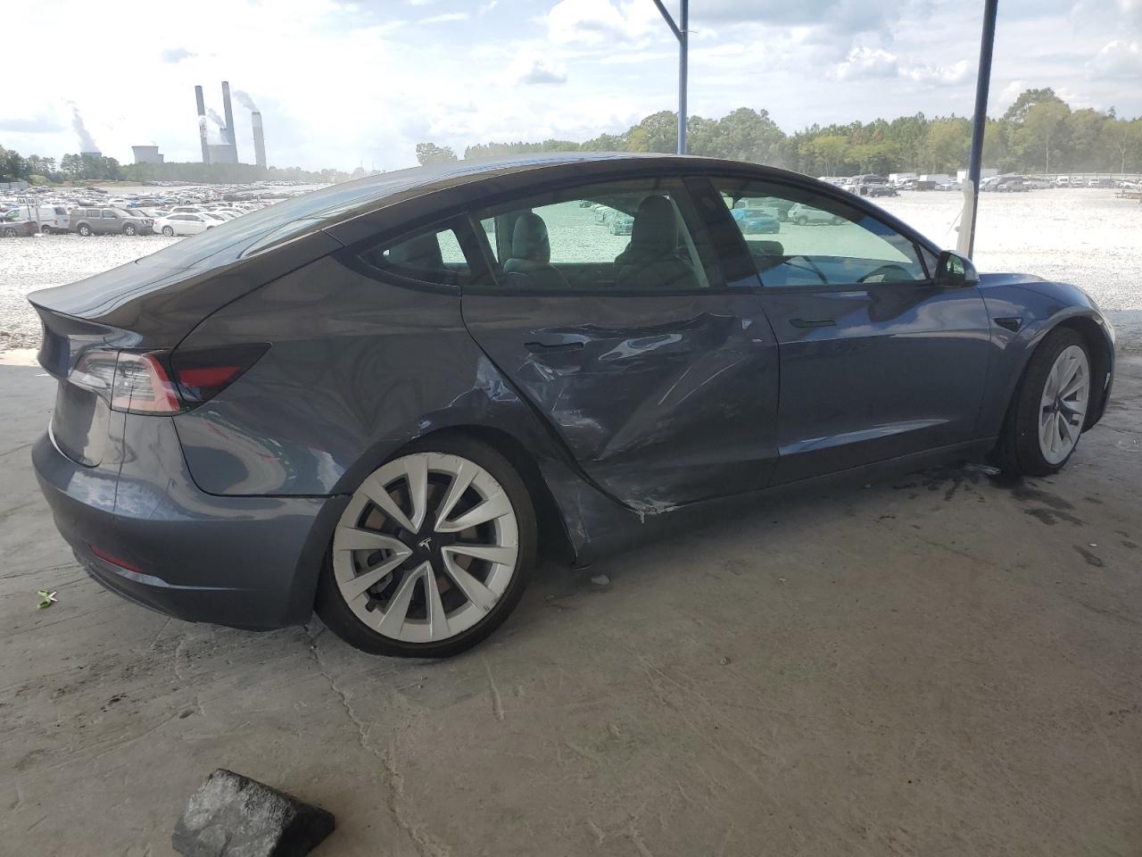 2022 TESLA MODEL 3  VIN:5YJ3E1EA2NF287310