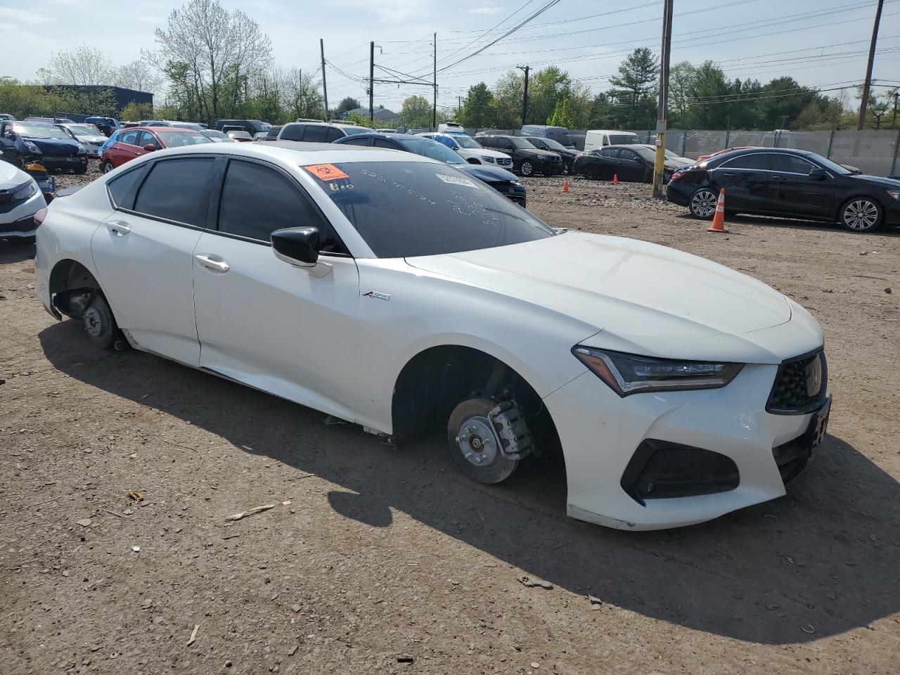 2022 ACURA TLX TECH A VIN:19UUB5F53NA000833