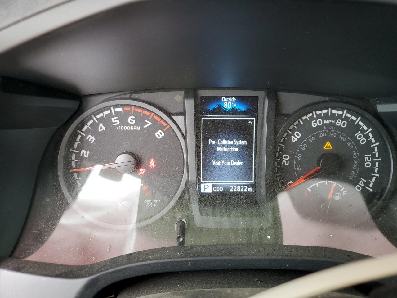 2022 TOYOTA TACOMA DOUBLE CAB VIN:3TYAX5GN1NT065740