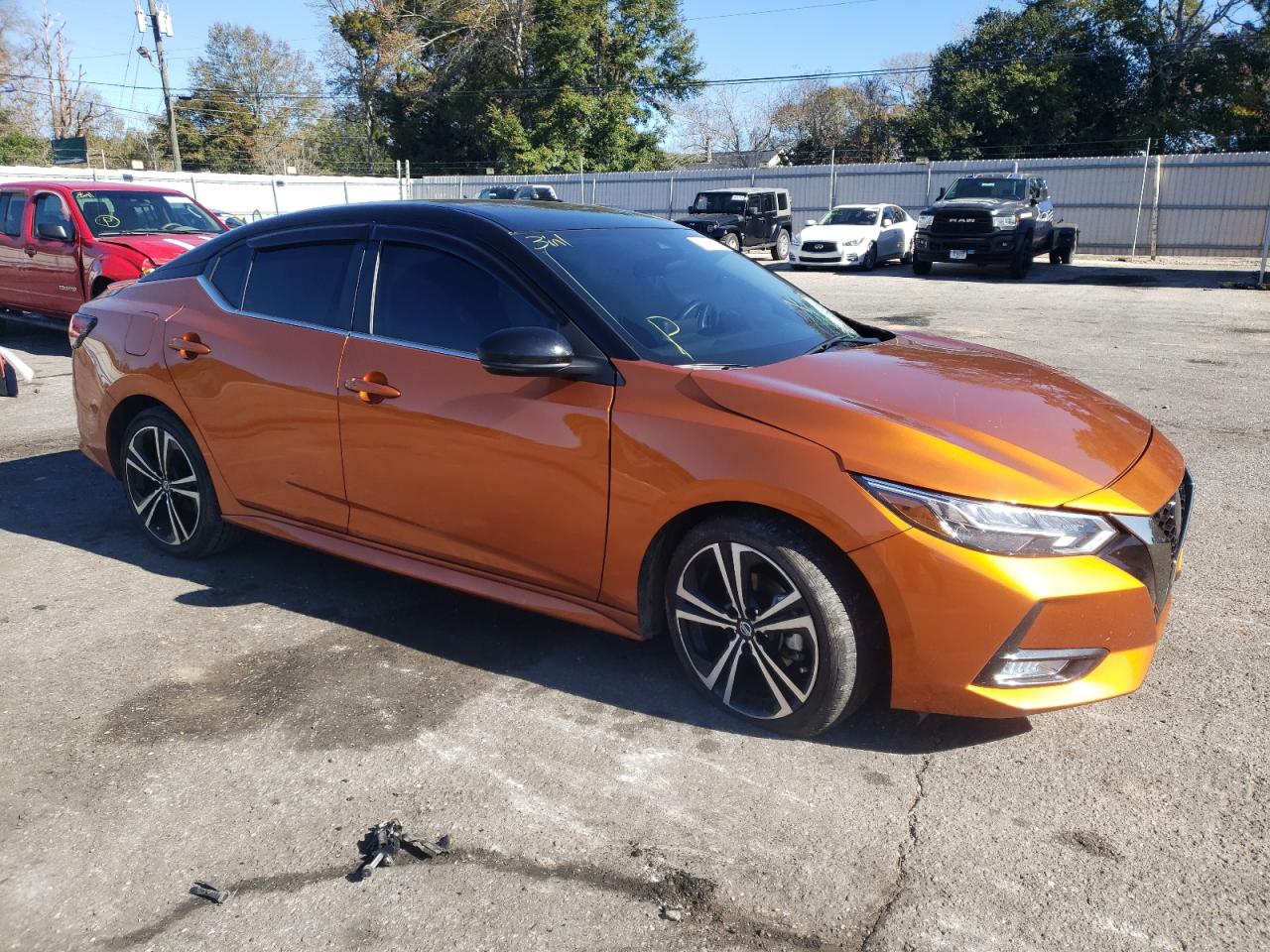 2023 NISSAN SENTRA SR VIN:3N1AB8DV5PY266507