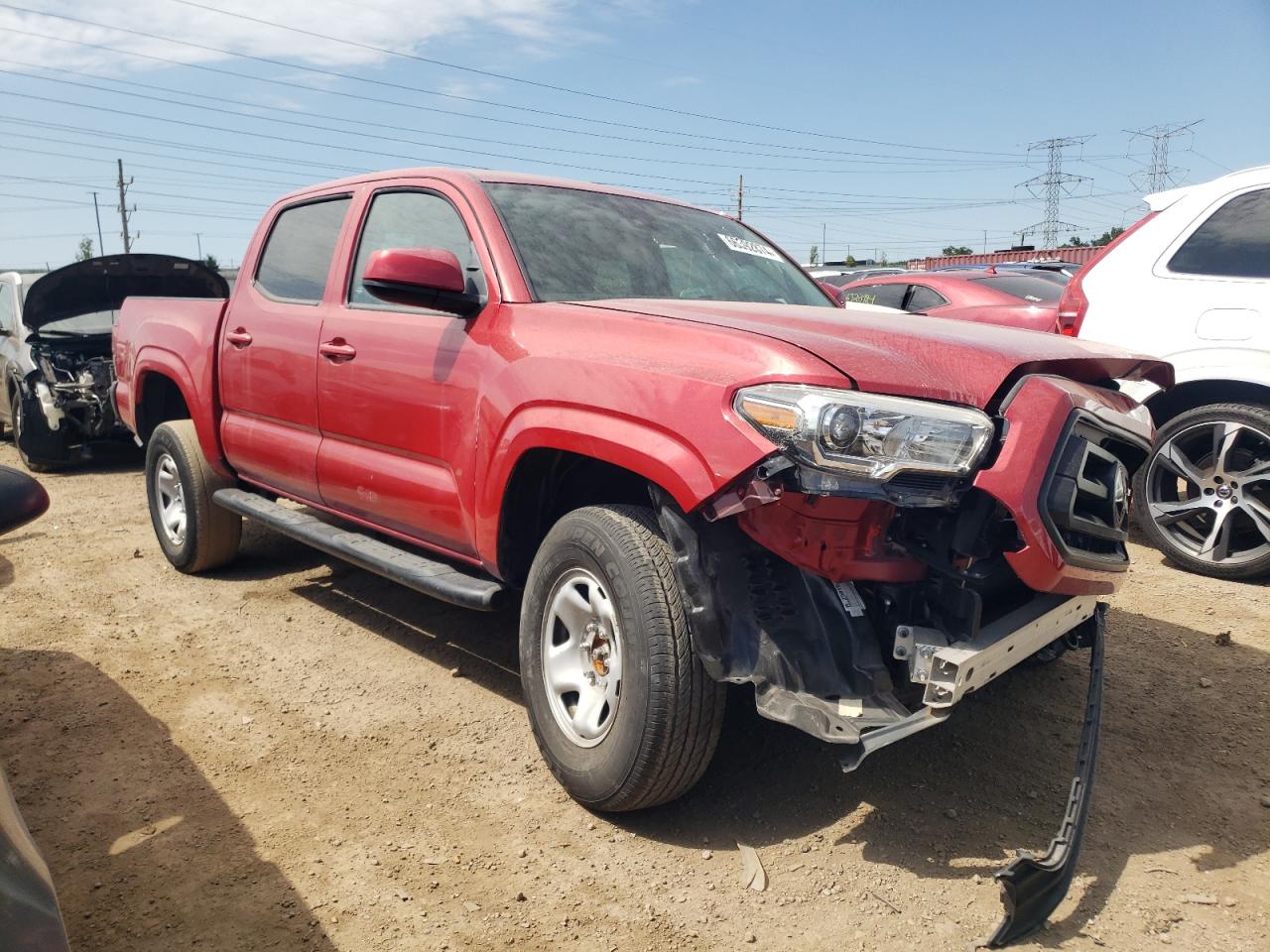 2022 TOYOTA TACOMA DOUBLE CAB VIN:3TYCZ5AN6NT059198