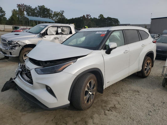 2022 TOYOTA HIGHLANDER HYBRID XLE VIN:5TDGBRCH1NS547104