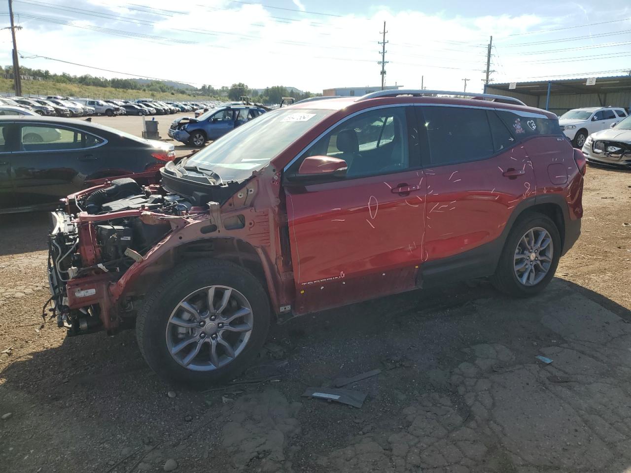 2023 GMC TERRAIN SLT VIN:3GKALVEG2PL138297