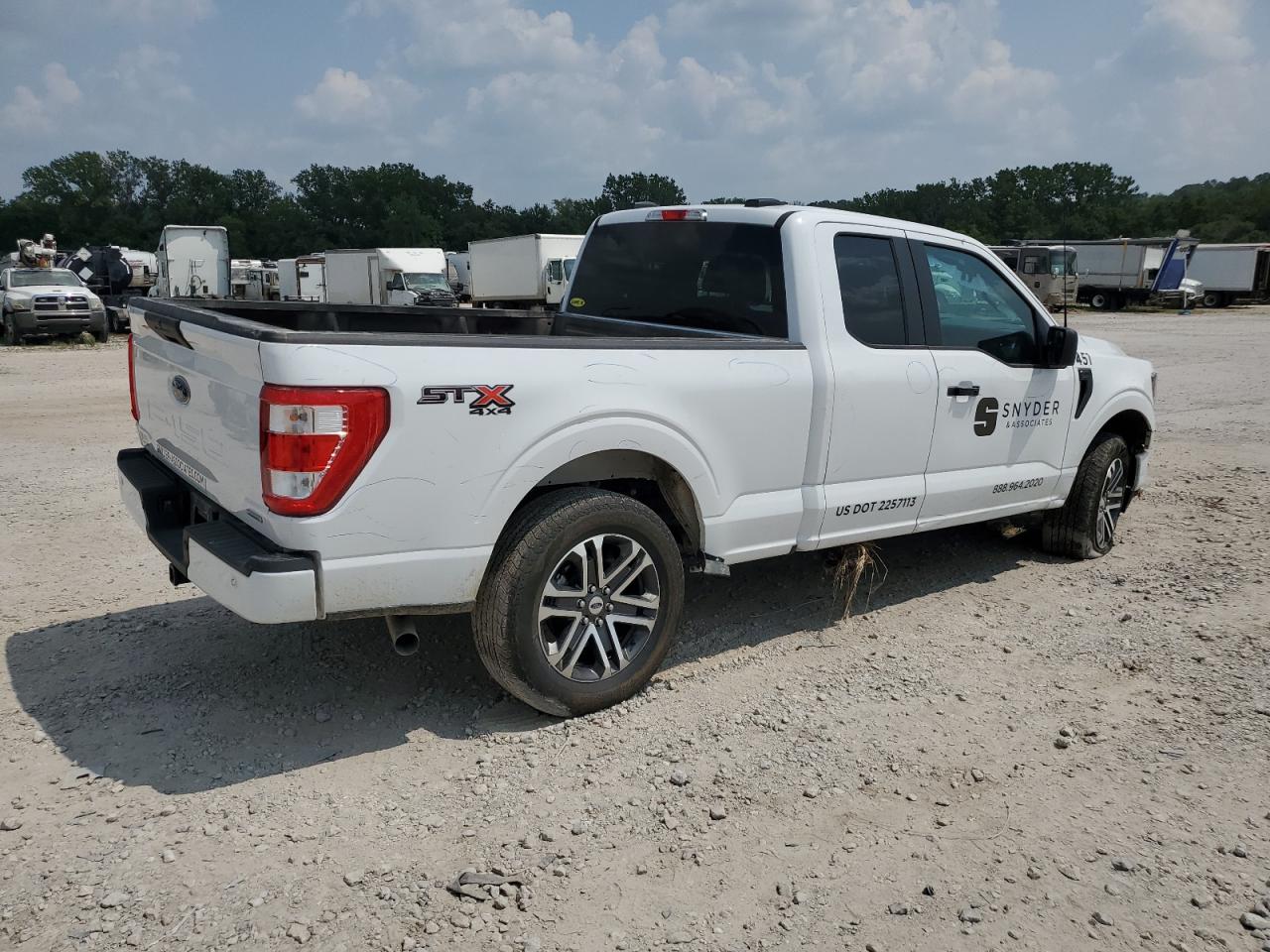 2023 FORD F150 SUPER CAB VIN:1FTEX1EP0PKF40279