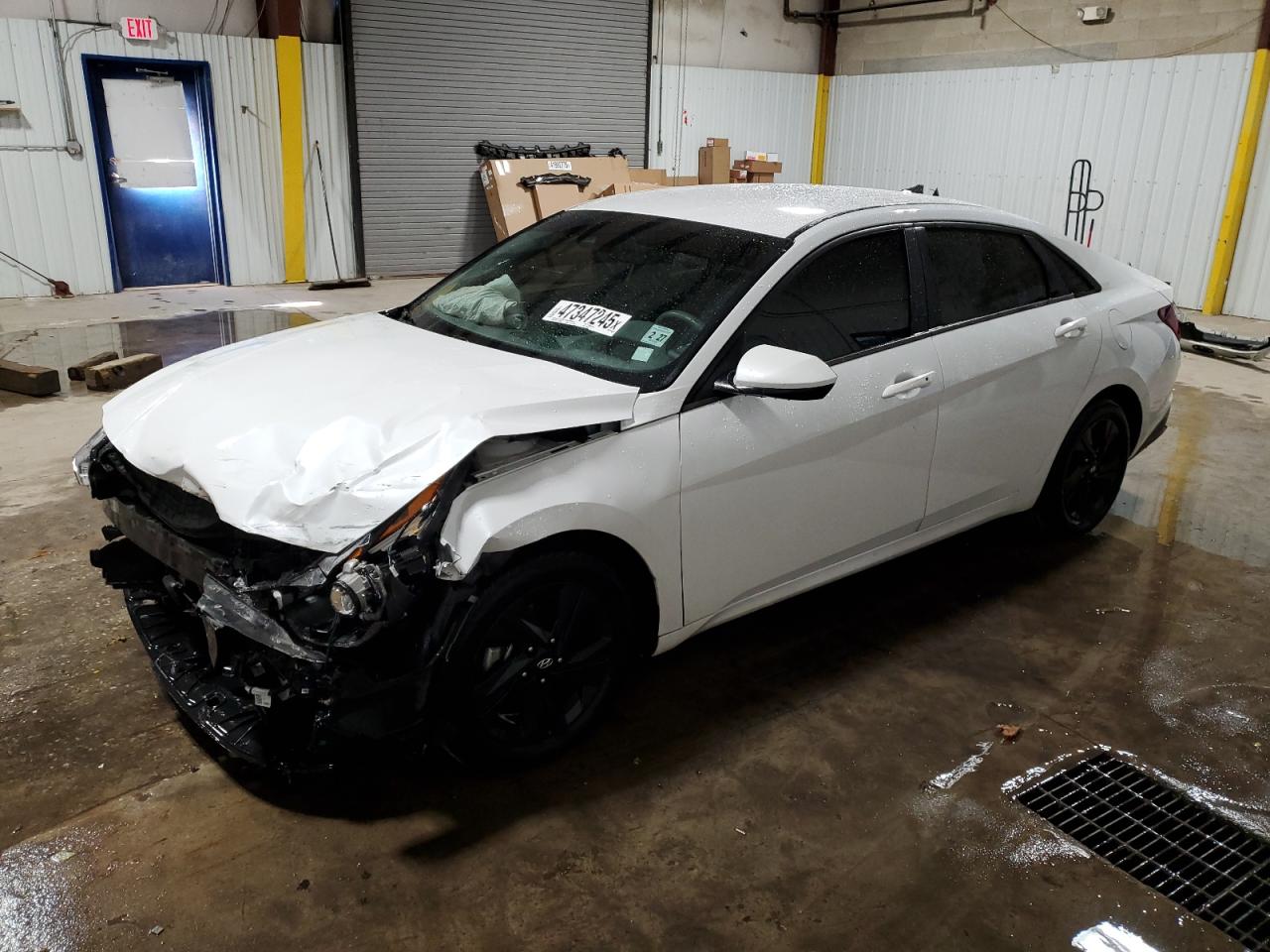 2022 HYUNDAI ELANTRA SEL VIN:5NPLS4AG8NH072455