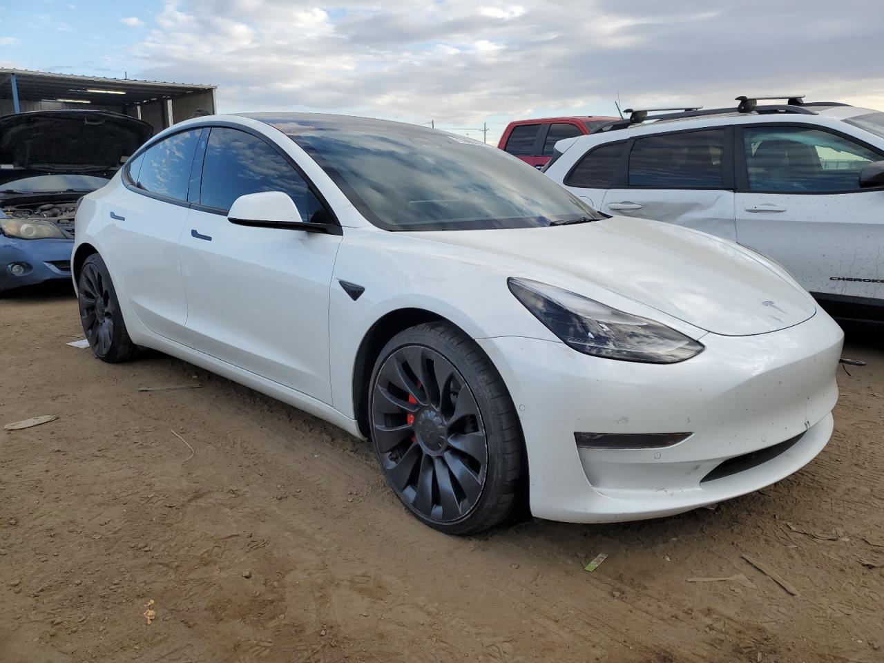 2022 TESLA MODEL 3  VIN:5YJ3E1EC9NF255293