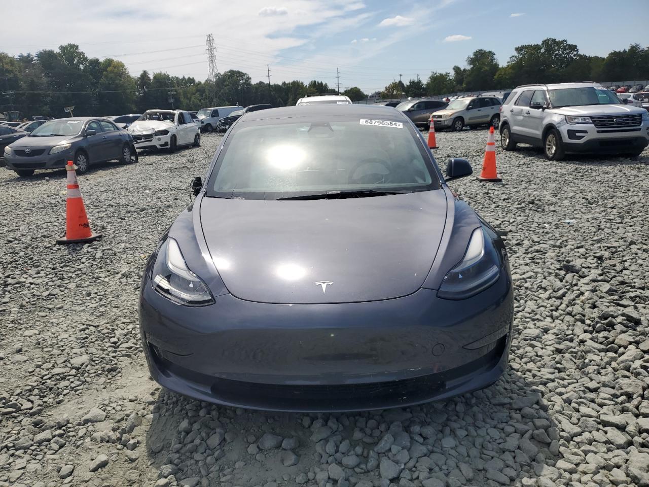 2022 TESLA MODEL 3  VIN:5YJ3E1EB4NF180395