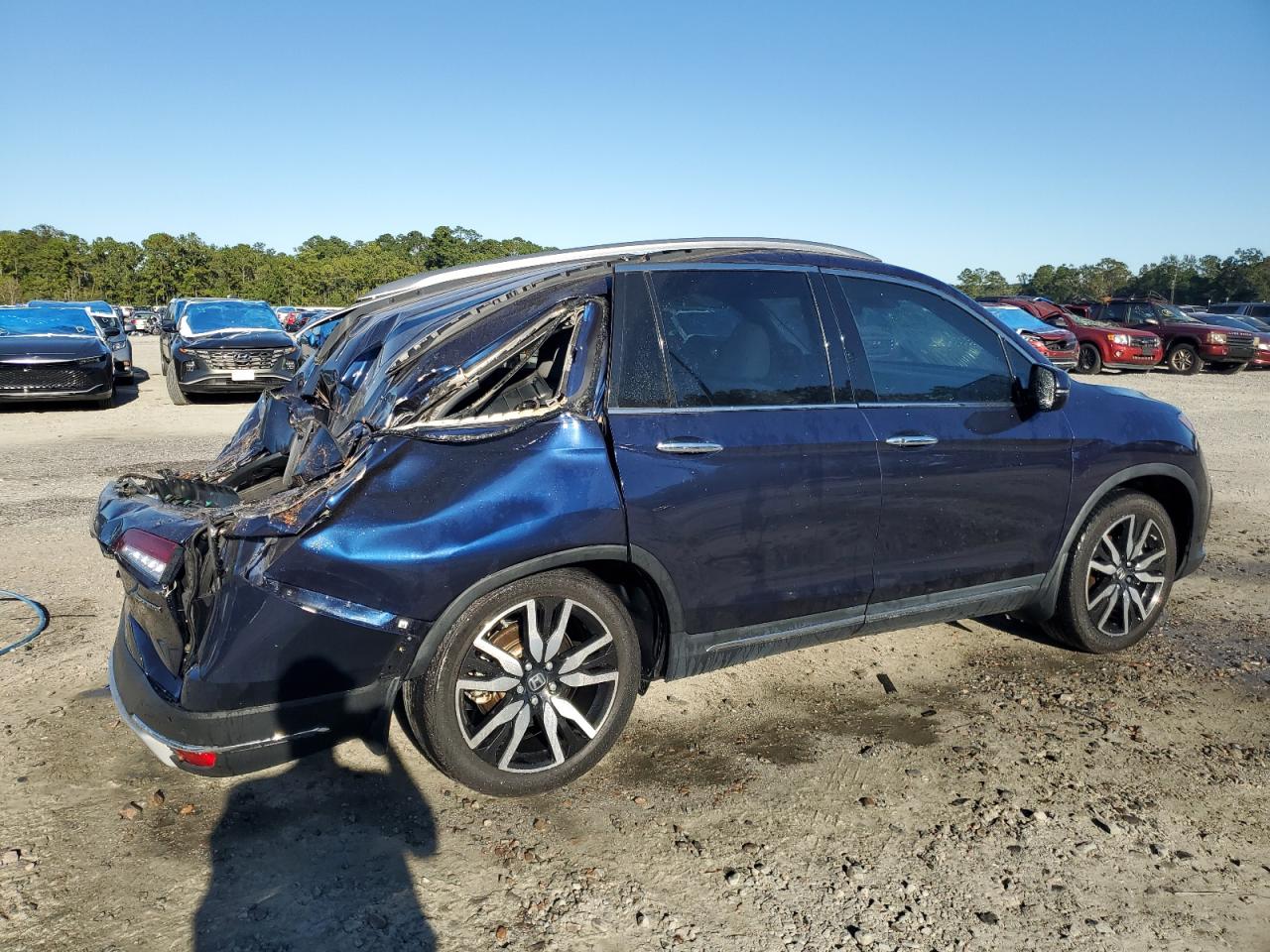 2022 HONDA PILOT TOURING VIN:5FNYF5H94NB004806