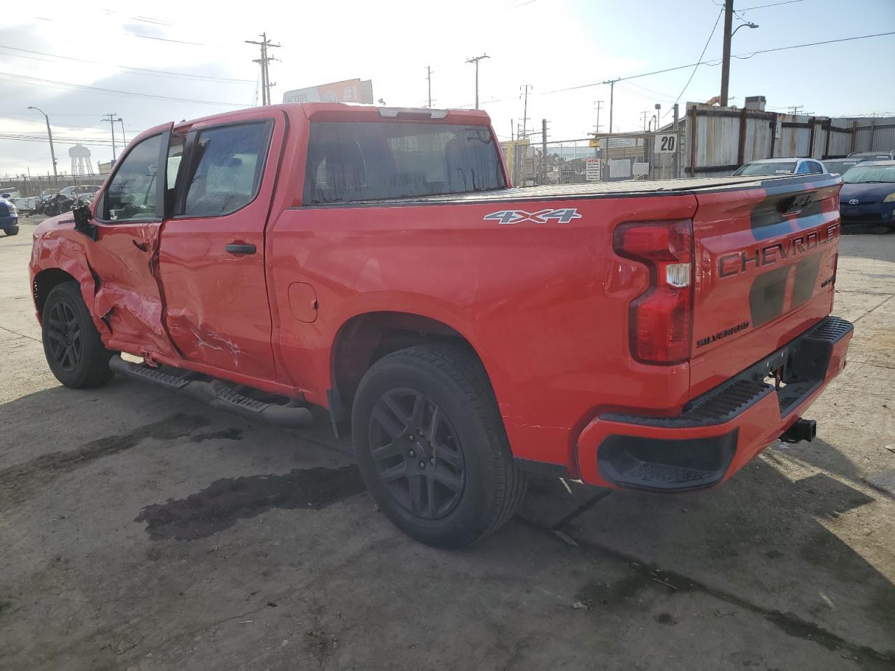 2023 CHEVROLET SILVERADO K1500 CUSTOM VIN:1GCPDBEK6PZ165081