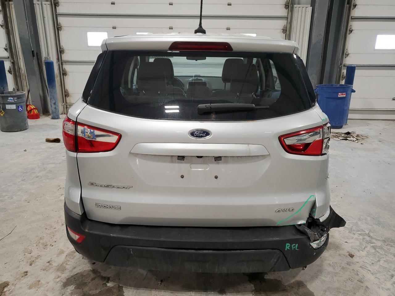 2022 FORD ECOSPORT S VIN:MAJ6S3FL4NC463102