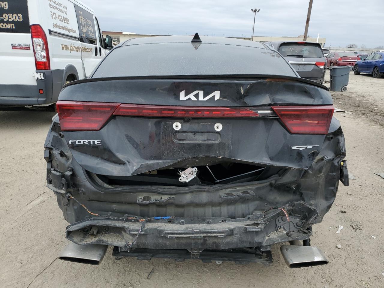 2022 KIA FORTE GT VIN:3KPF44AC6NE434646