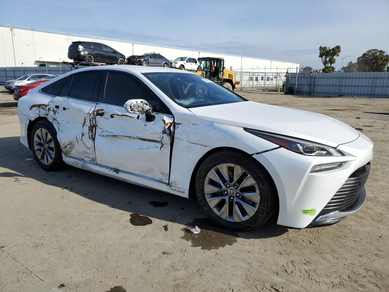 2022 TOYOTA MIRAI LE VIN:JTDAAAAAXNA006761