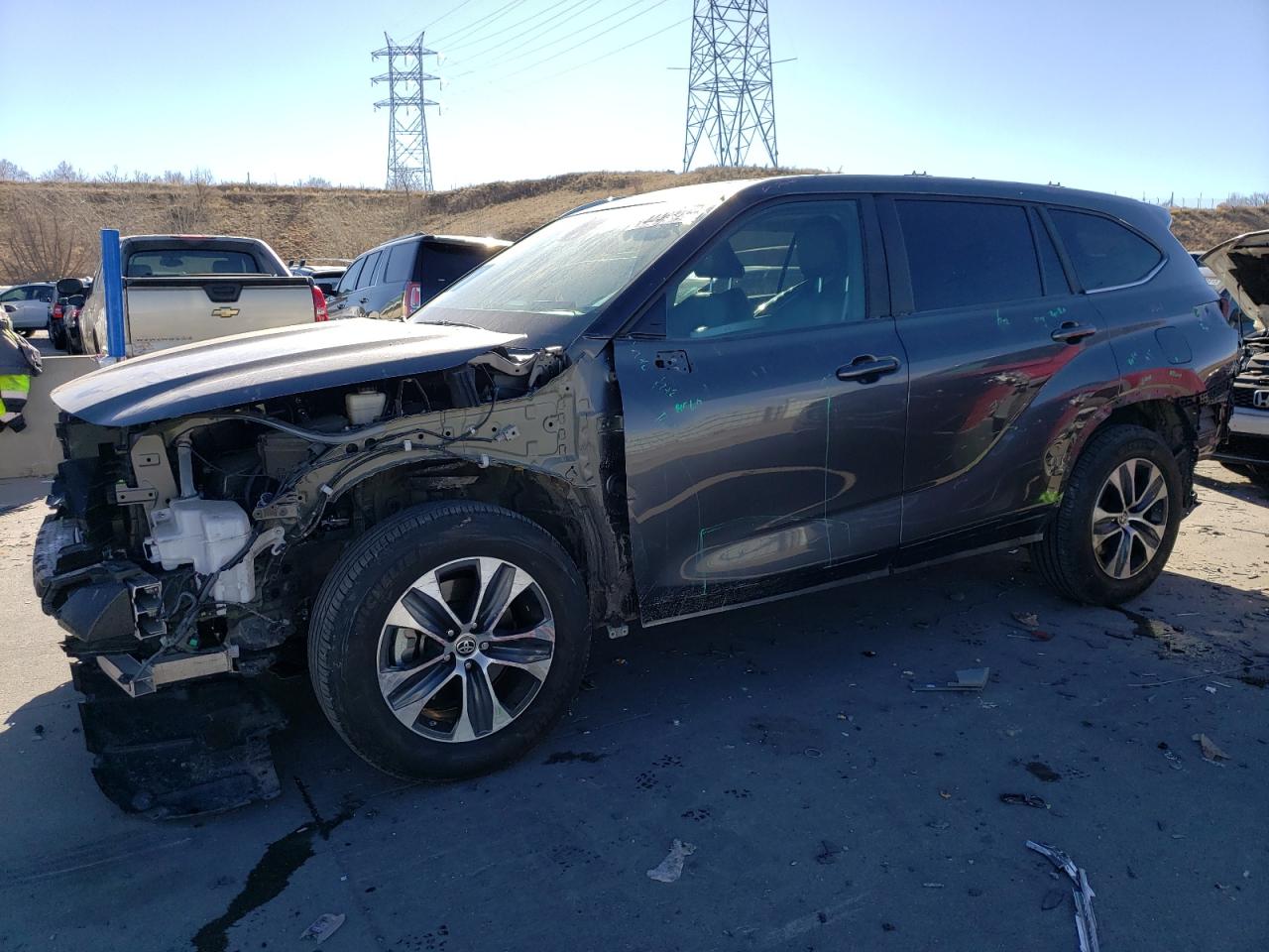 2023 TOYOTA HIGHLANDER L VIN:5TDKDRBH5PS005383