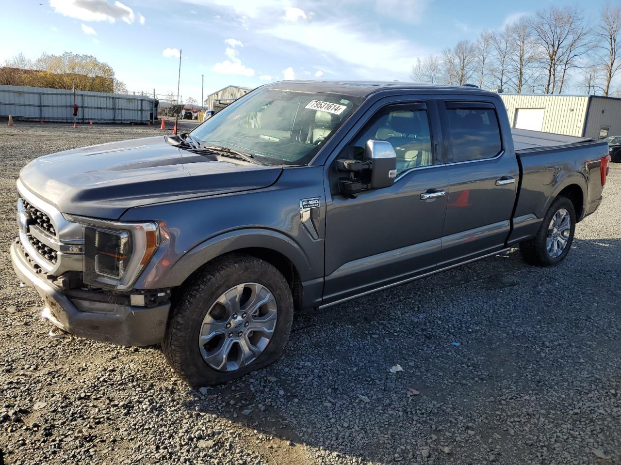 2022 FORD F150 SUPERCREW VIN:1FTFW1E85NFA72605