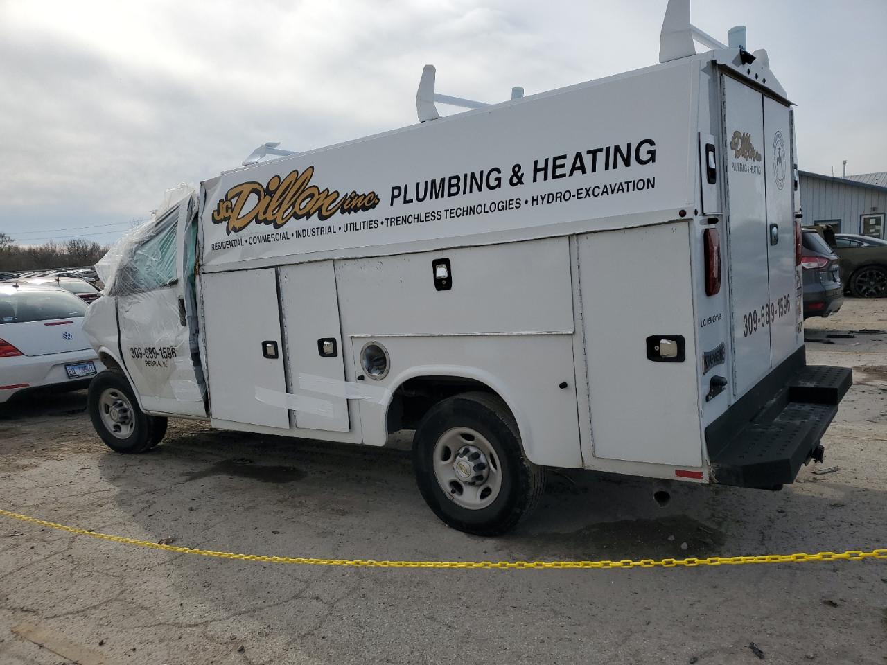 2022 CHEVROLET EXPRESS G3500  VIN:1GB0GRF75N1173958