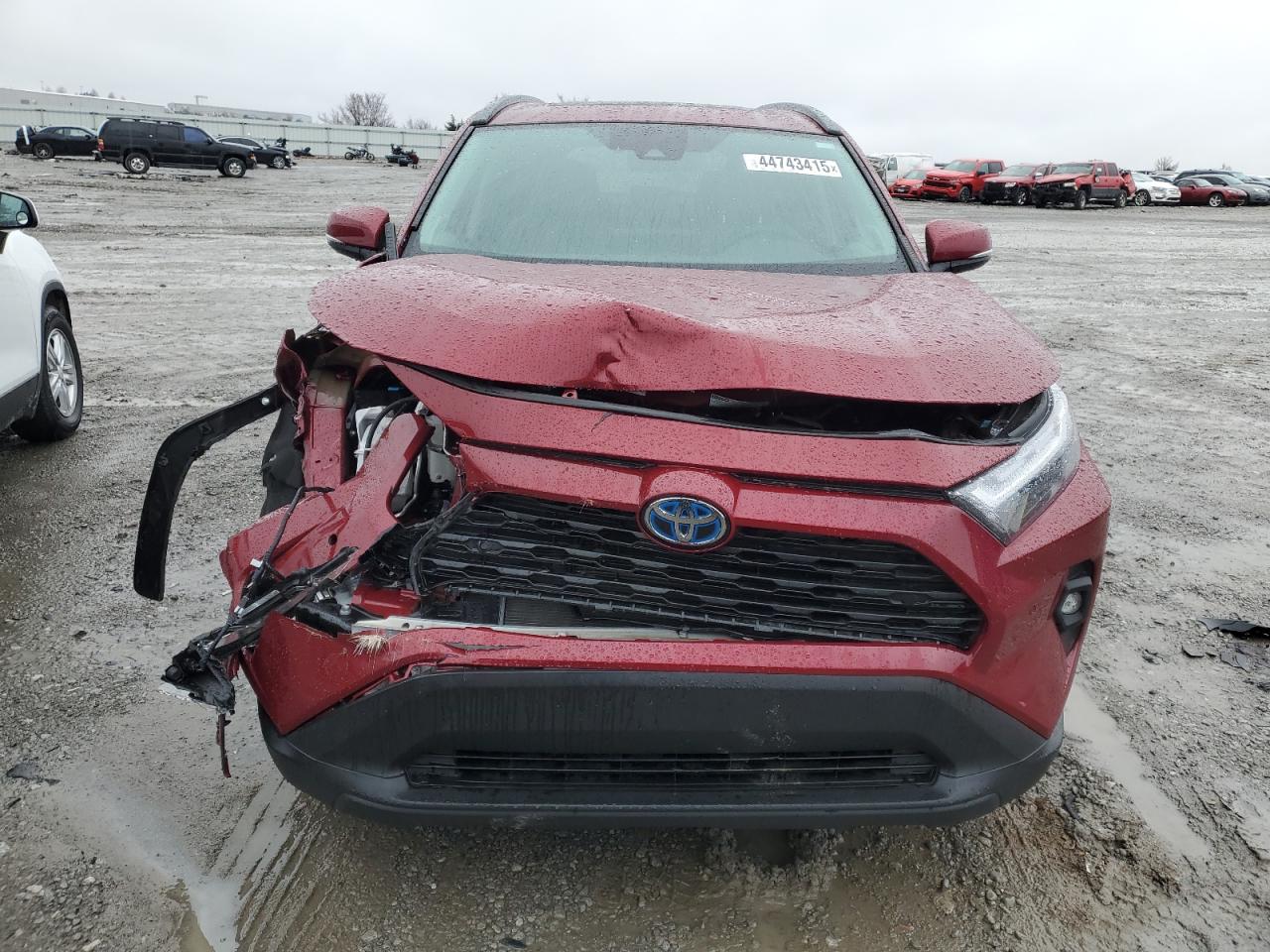 2022 TOYOTA RAV4 XLE PREMIUM VIN:4T3B6RFV9NU089147