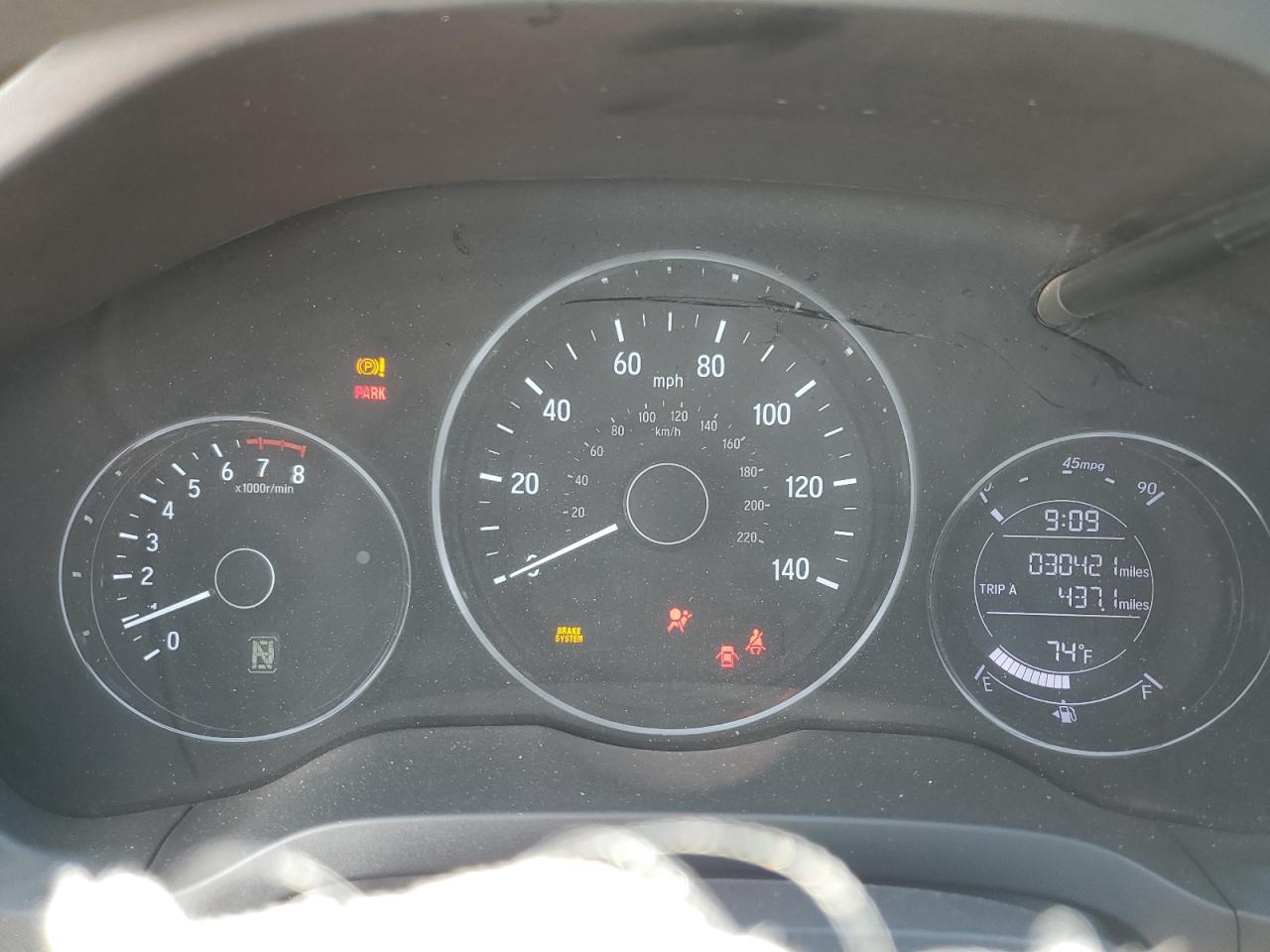 2022 HONDA HR-V LX VIN:3CZRU5H37NM709448