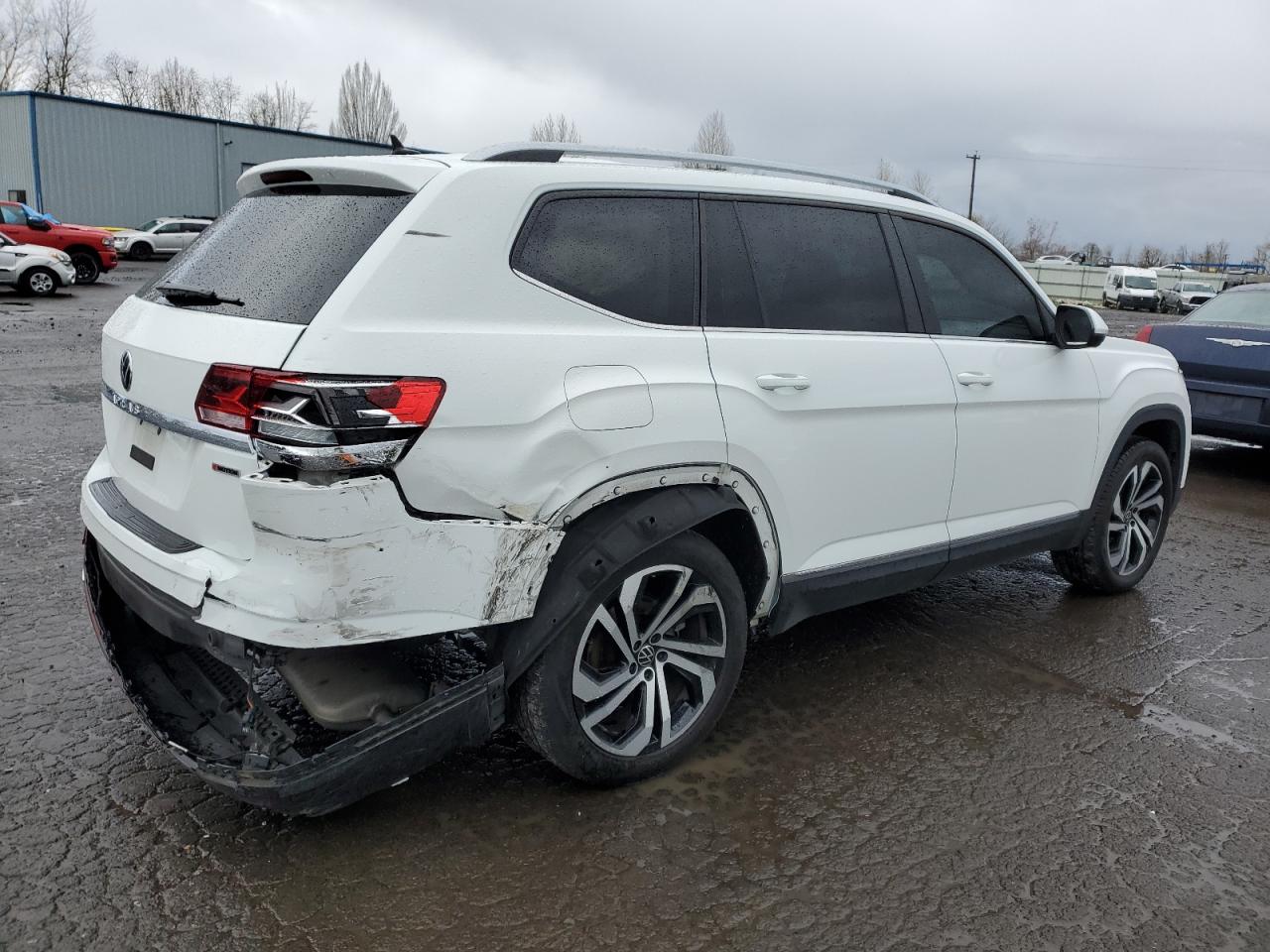 2022 VOLKSWAGEN ATLAS SEL VIN:1V2BP2CA0NC510387