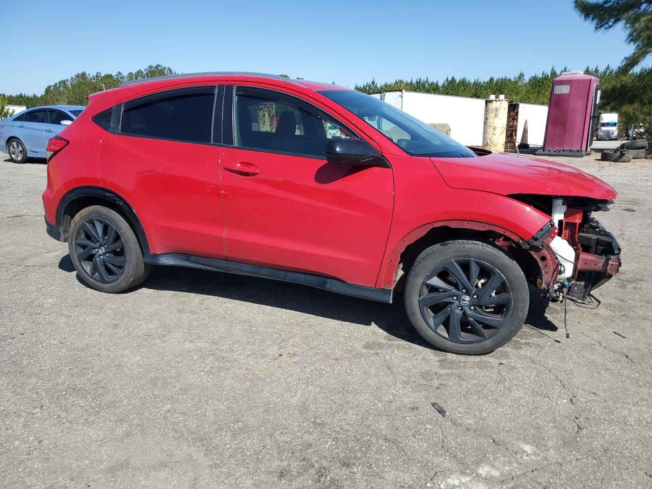 2022 HONDA HR-V SPORT VIN:3CZRU5H17NM715183