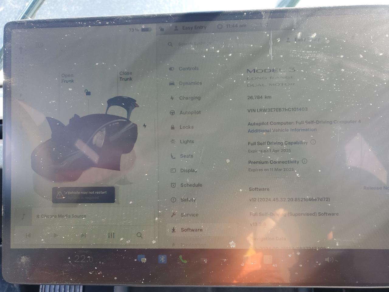 2024 TESLA MODEL 3  VIN:LRW3E7EB7RC101403