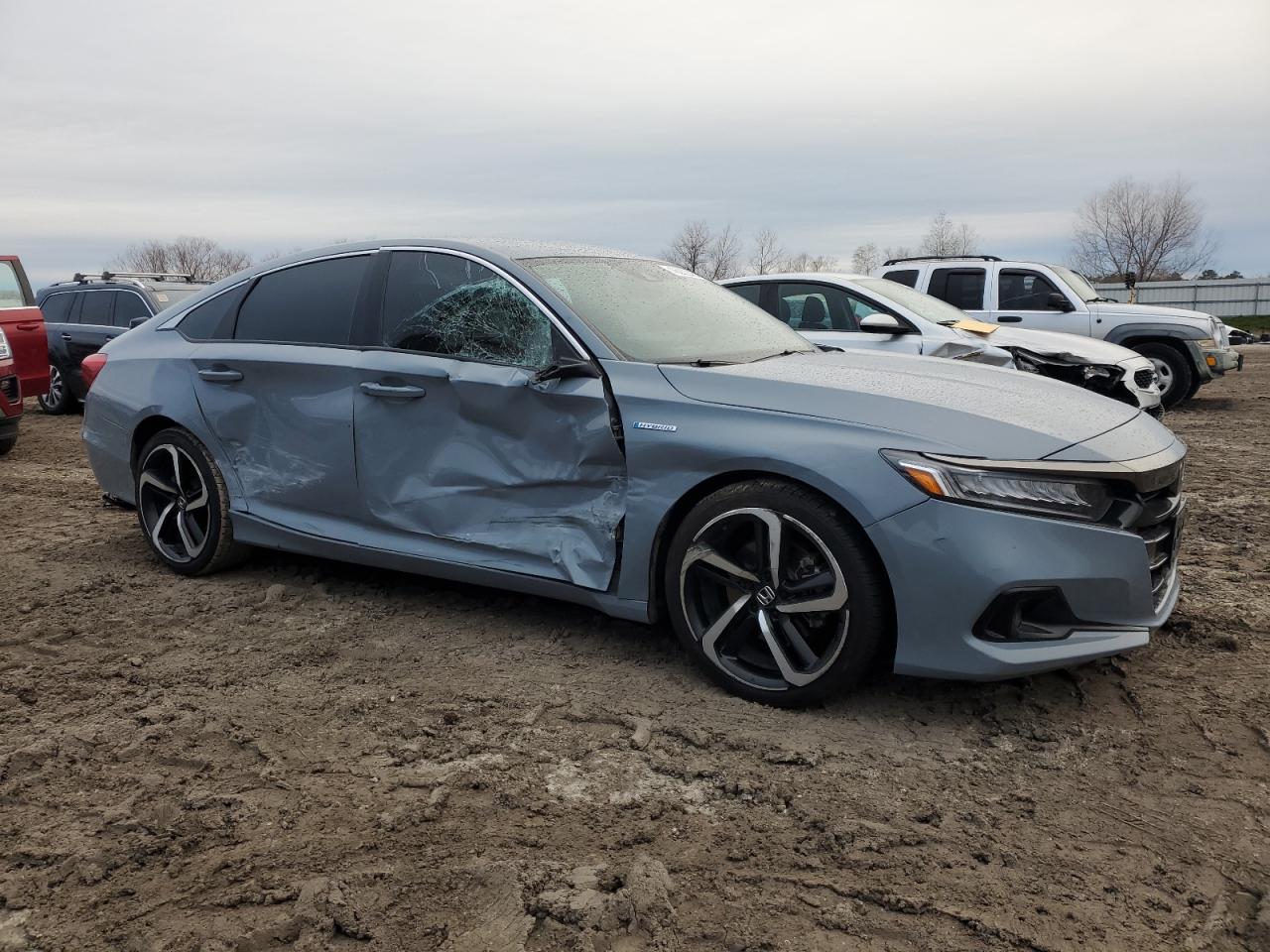 2022 HONDA ACCORD HYBRID SPORT VIN:1HGCV3F2XNA040324