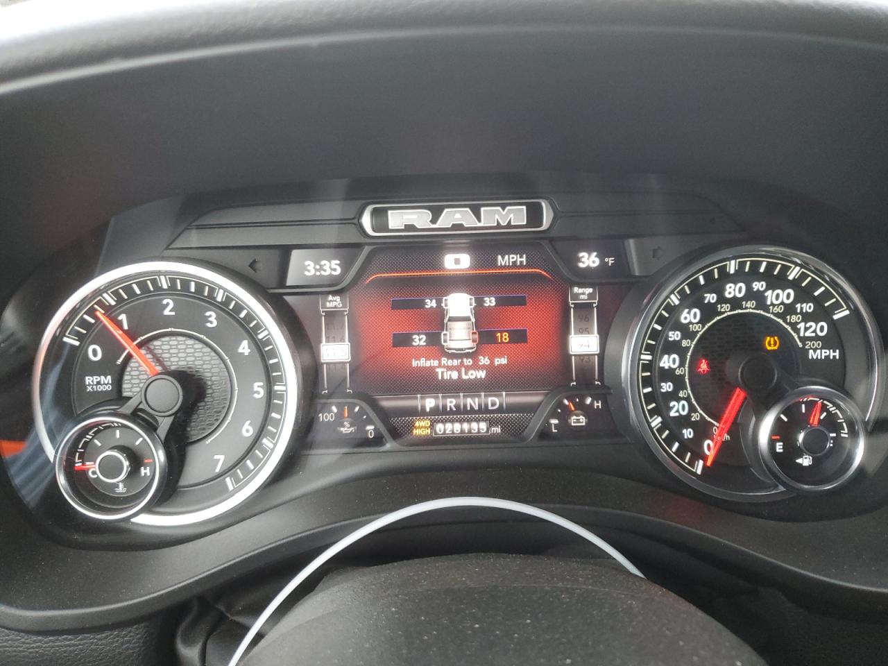 2022 RAM 1500 BIG HORN/LONE STAR VIN:1C6RRFFGXNN439650