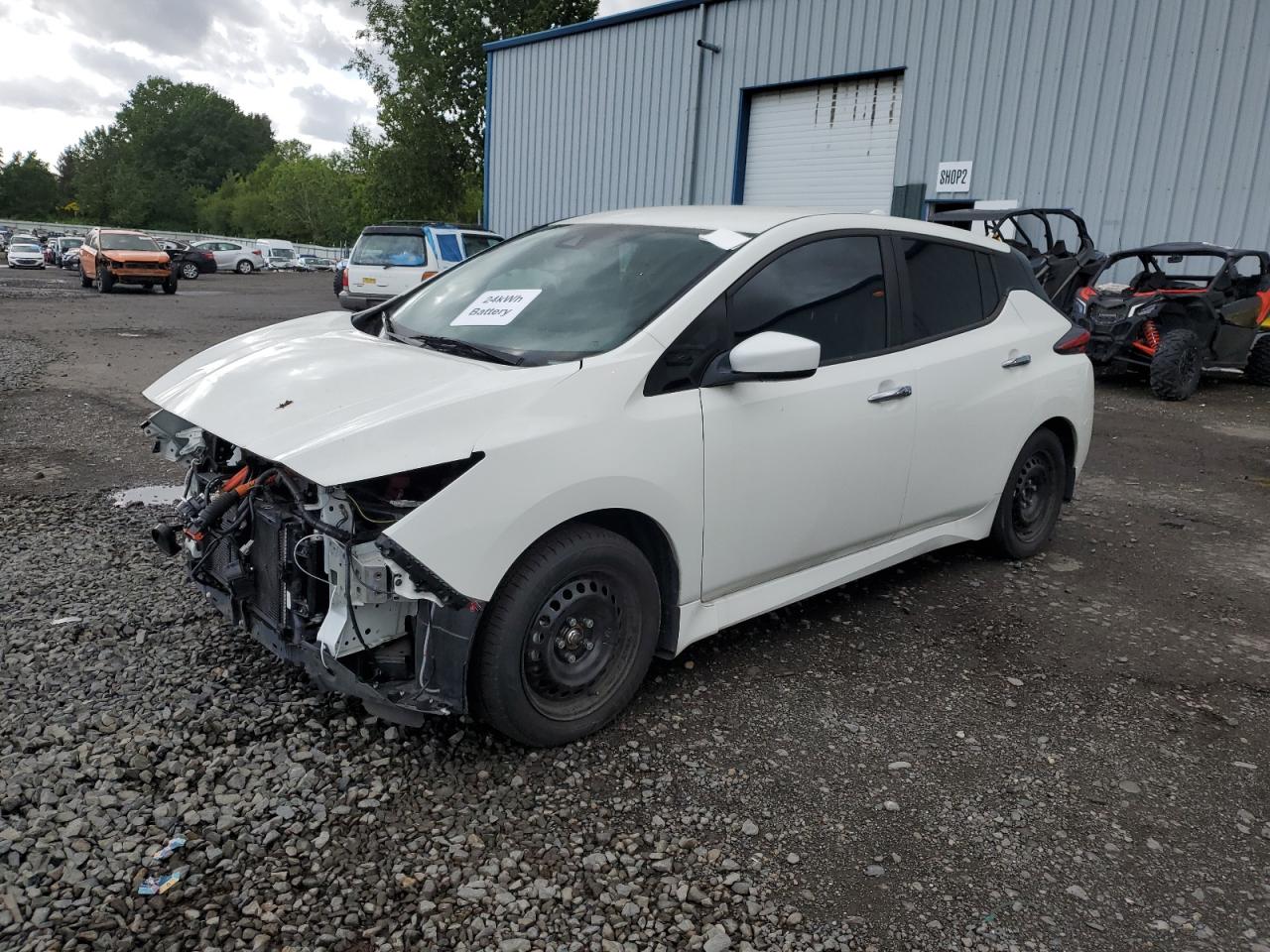 2022 NISSAN LEAF S VIN:1N4AZ1BV0NC563943