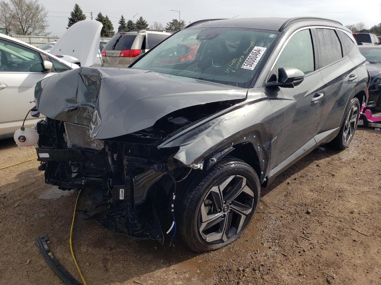 2022 HYUNDAI TUCSON SEL VIN:5NMJCCAE4NH073208