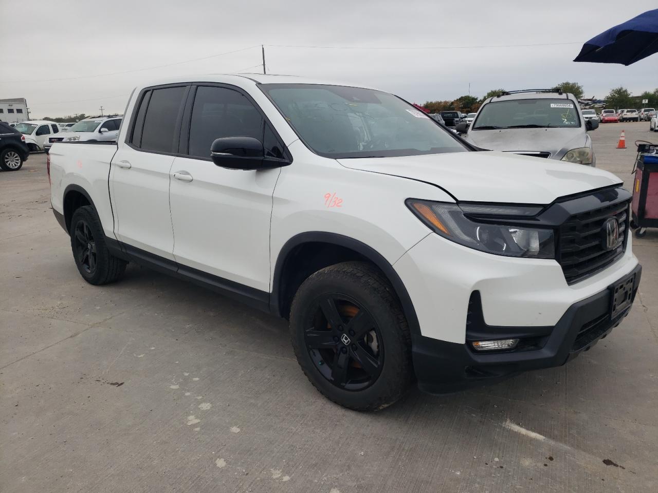 2022 HONDA RIDGELINE BLACK EDITION VIN:5FPYK3F89NB001496