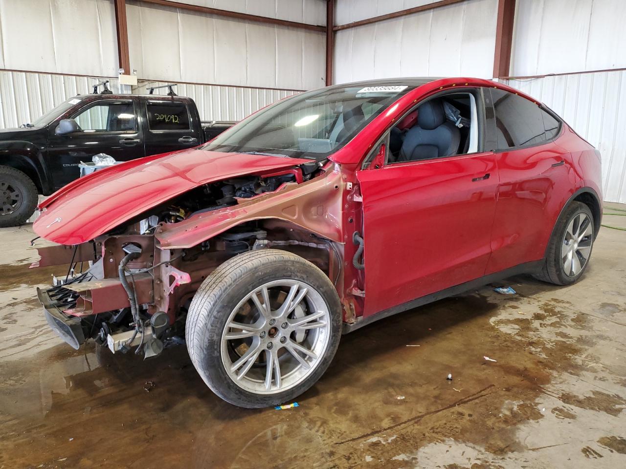 2022 TESLA MODEL Y  VIN:7SAYGDEE0NF339122