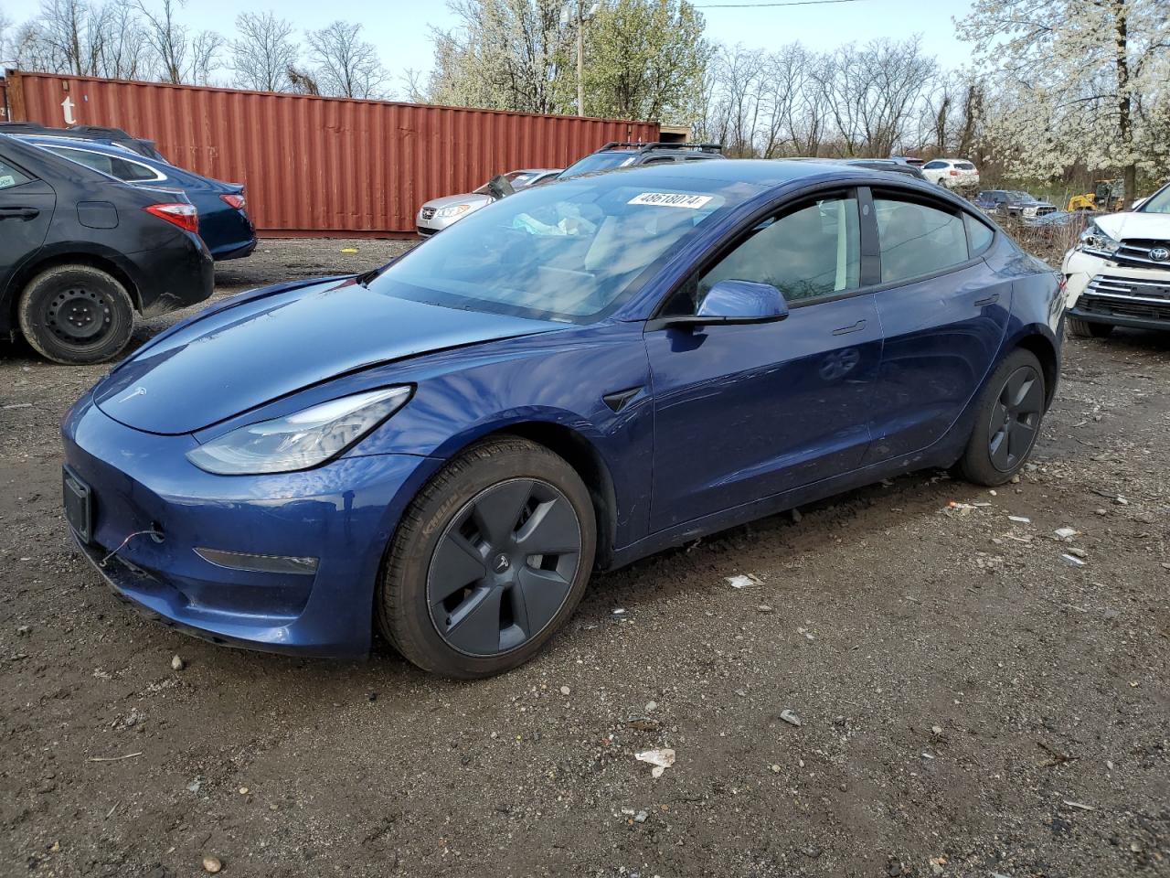 2022 TESLA MODEL 3  VIN:5YJ3E1EB5NF170443